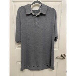 Free Fly Performance Bamboo Polo Shirt Mens 2XL Short Sleeve Gray